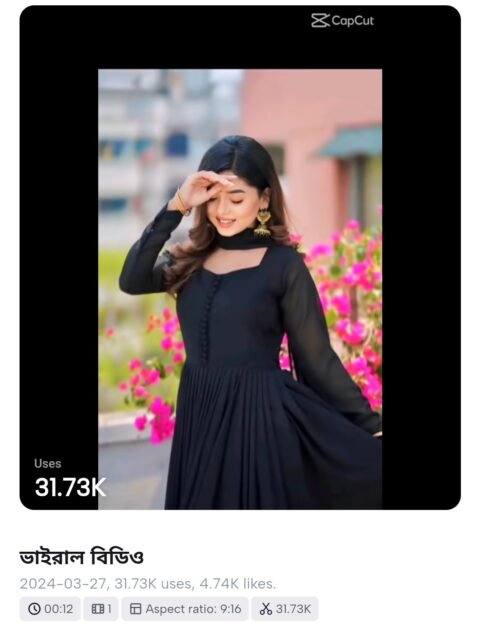 Aapka Favorite Color Kya Hai CapCut Template