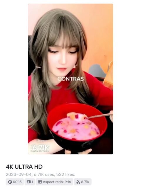 4k Quality CapCut Template