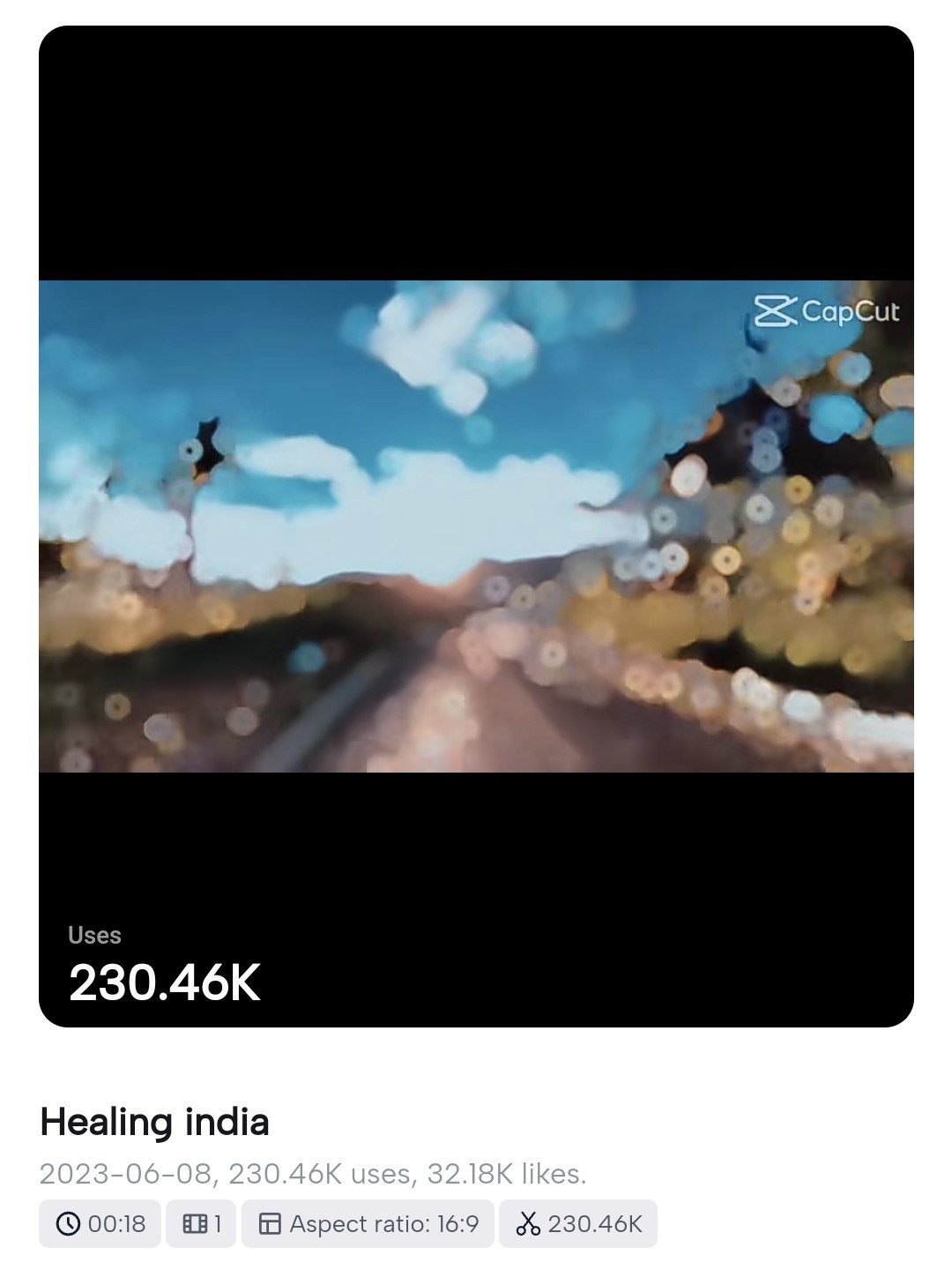 Healing Thailand CapCut Template Link 2024 (100% Working :Link)