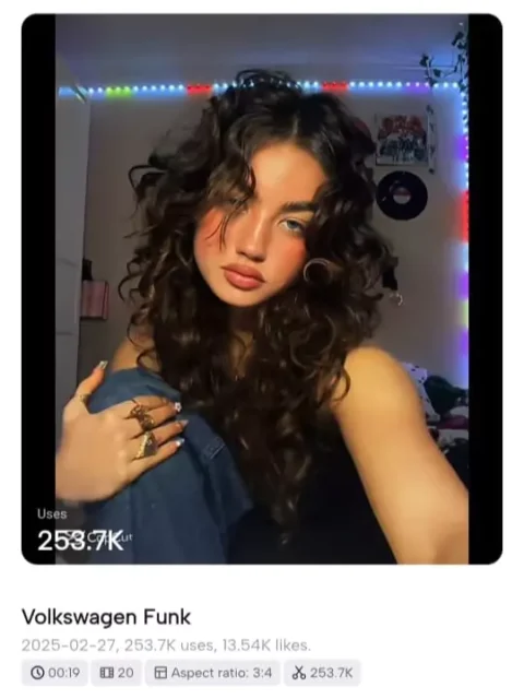 Volkswagen CapCut Template