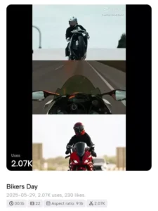 Bikers CapCut Template 1 Bikers CapCut Template Link