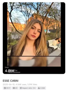 ESSE CARA CapCut Template 2 ESSE CARA CapCut Template Link
