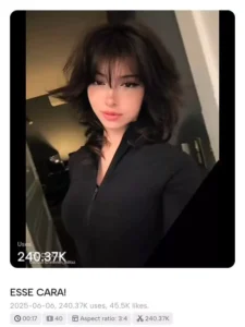 ESSE CARA CapCut Template 1 ESSE CARA CapCut Templates
