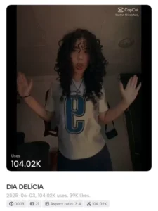 DIA DELÍCIA CapCut Template - 2025