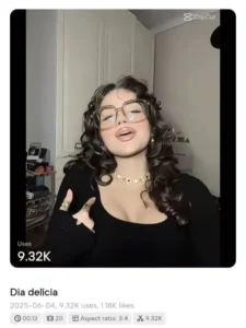 DIA DELÍCIA CapCut Template Trend