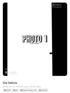 DIA DELÍCIA CapCut Templates